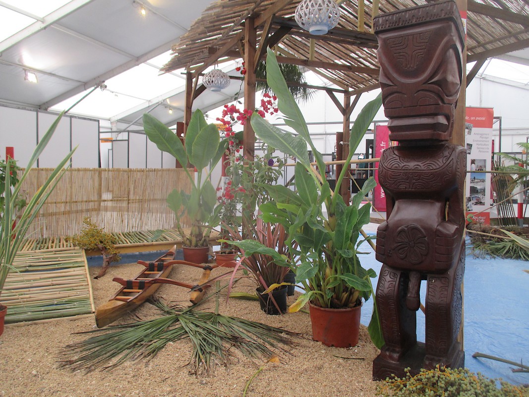 Un jardin polynésien au Chorus de Vannes