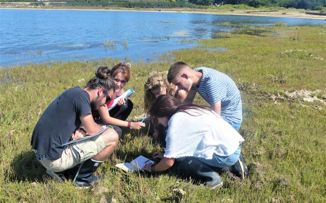 Cadre idyllique …. mais travail sérieux pour les BTS GPN