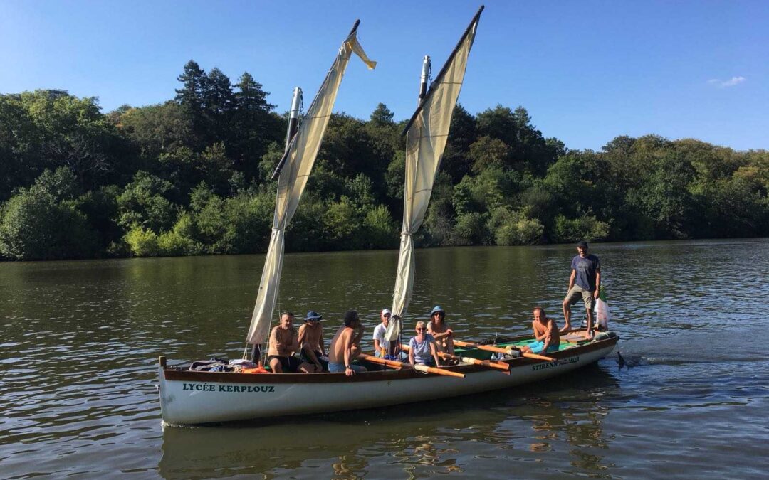 Un bon bol d’air sur l’Erdre pour Stirenn Ar Mor !