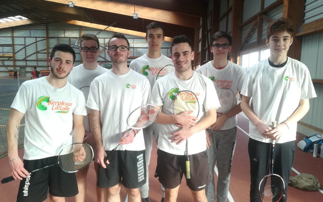 Bad à Boum !! Robbie Annézo, Champion du Morbihan de Badminton