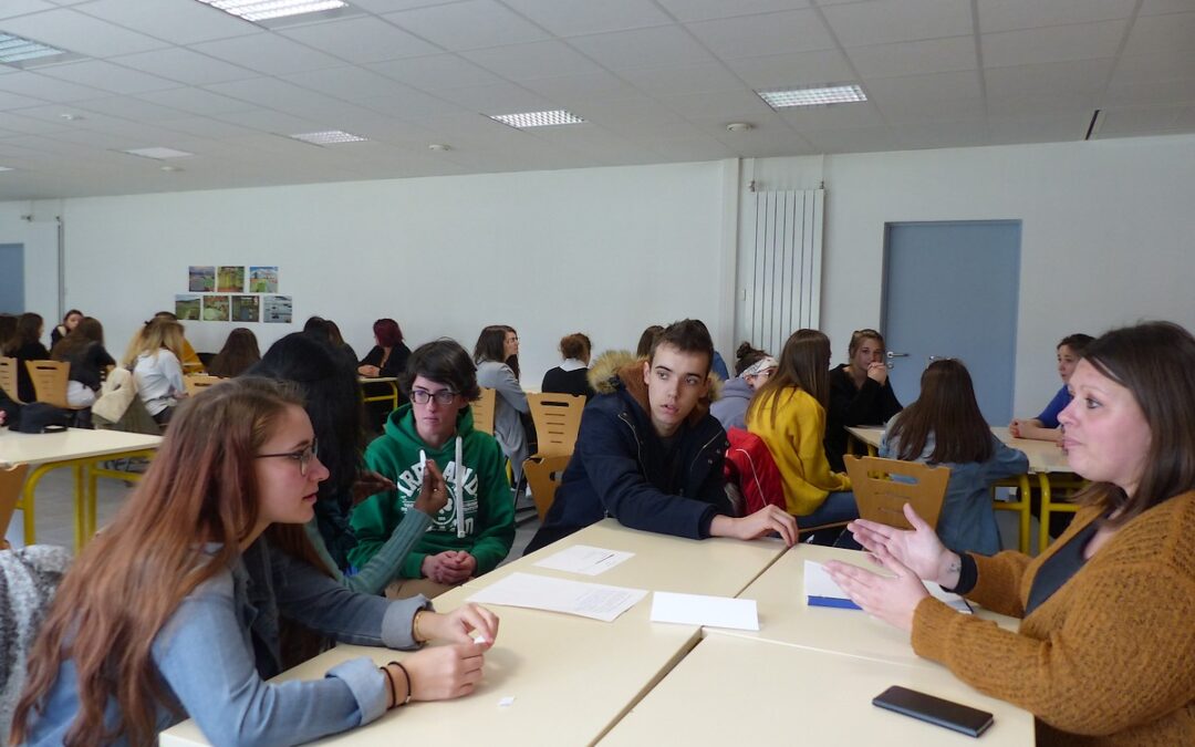 Speed-dating entre professionnels & Premières BAC PRO SAPAT : une aide précieuse à l’orientation