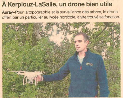 A Kerplouz-LaSalle, un drone bien utile