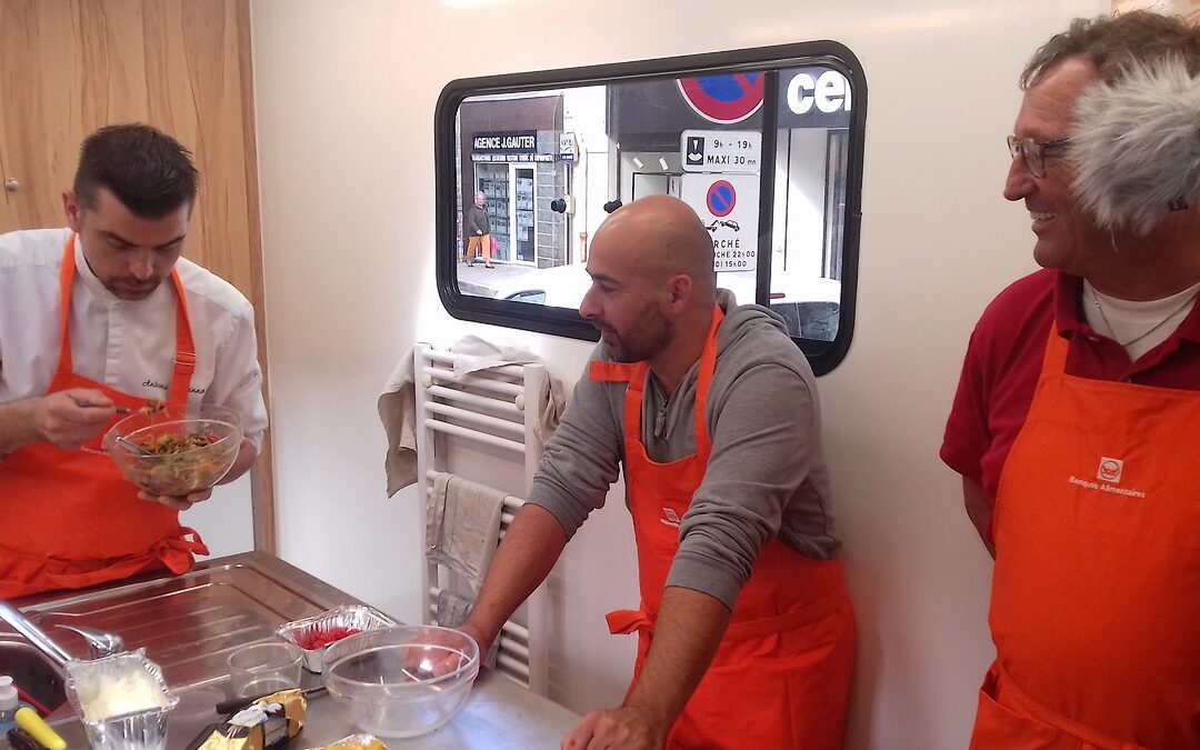 La Filière Service invitée par le CCAS d’Auray pour les 35 ans de la Fédération Nationale de la Banque Alimentaire