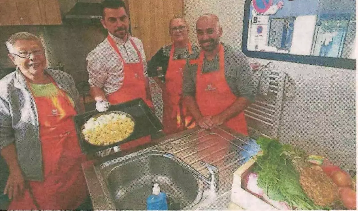 Banque alimentaire. Un étoilé aux fourneaux