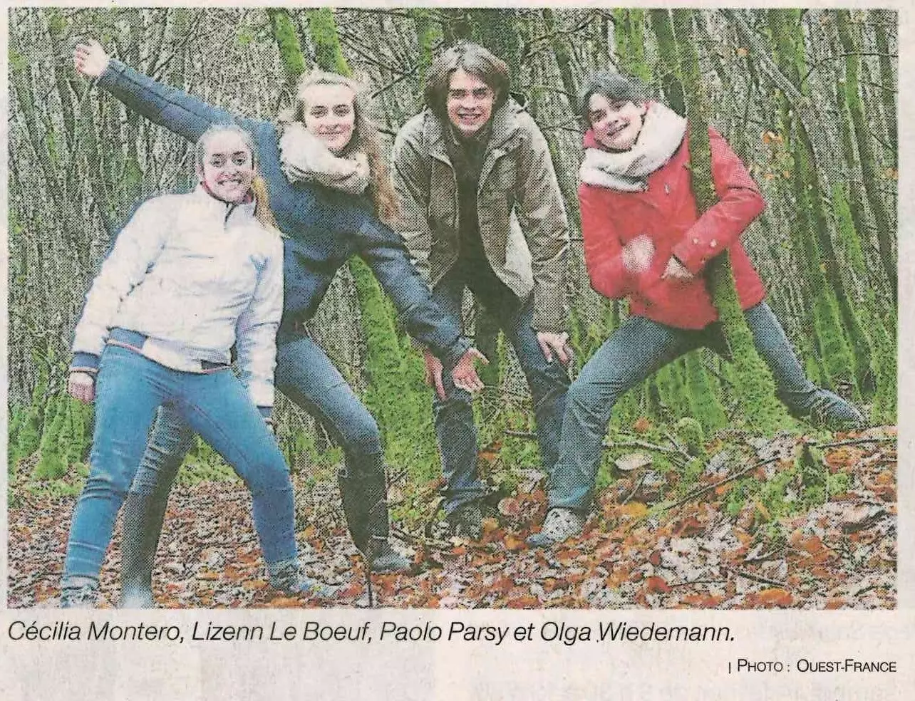 Une course d’orientation loisir dans la forêt