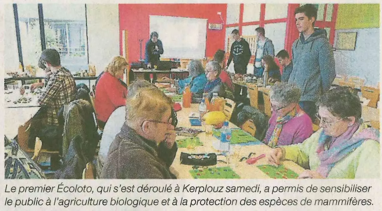 L’Ecoloto a permis de collecter 200 euros