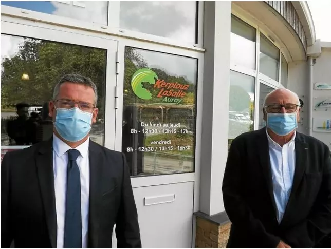 Jérôme Schreiber, nouveau directeur au Lycée Kerplouz LaSalle, à Auray