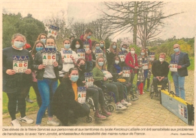 Essaimer la sensibilisation au handicap en classe