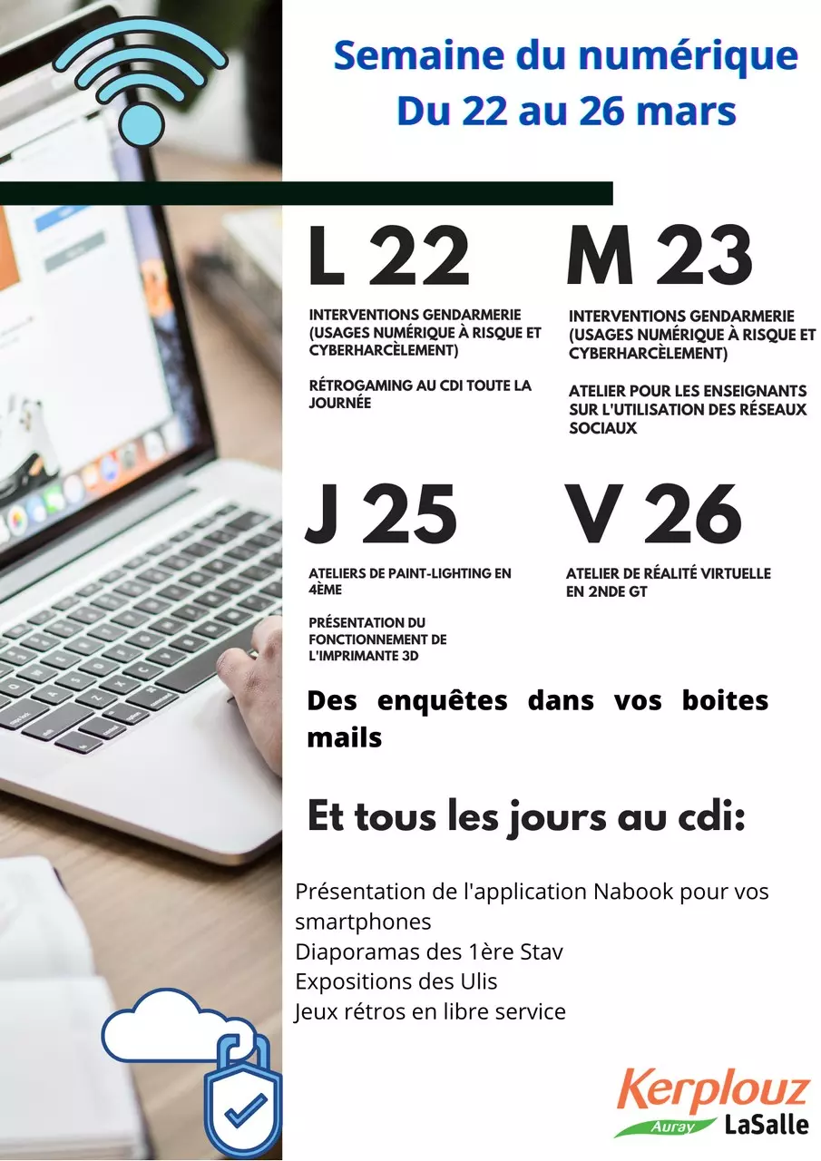 Semaine numerique affiche