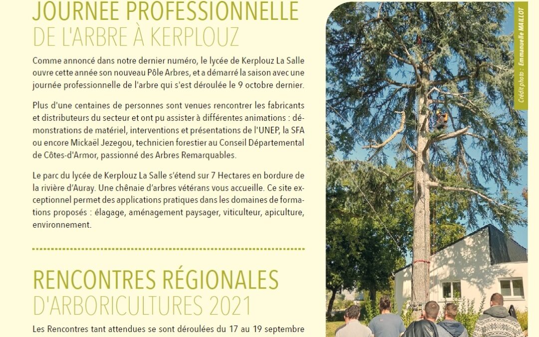 Journée professionnelle de l’arbre à kerplouz