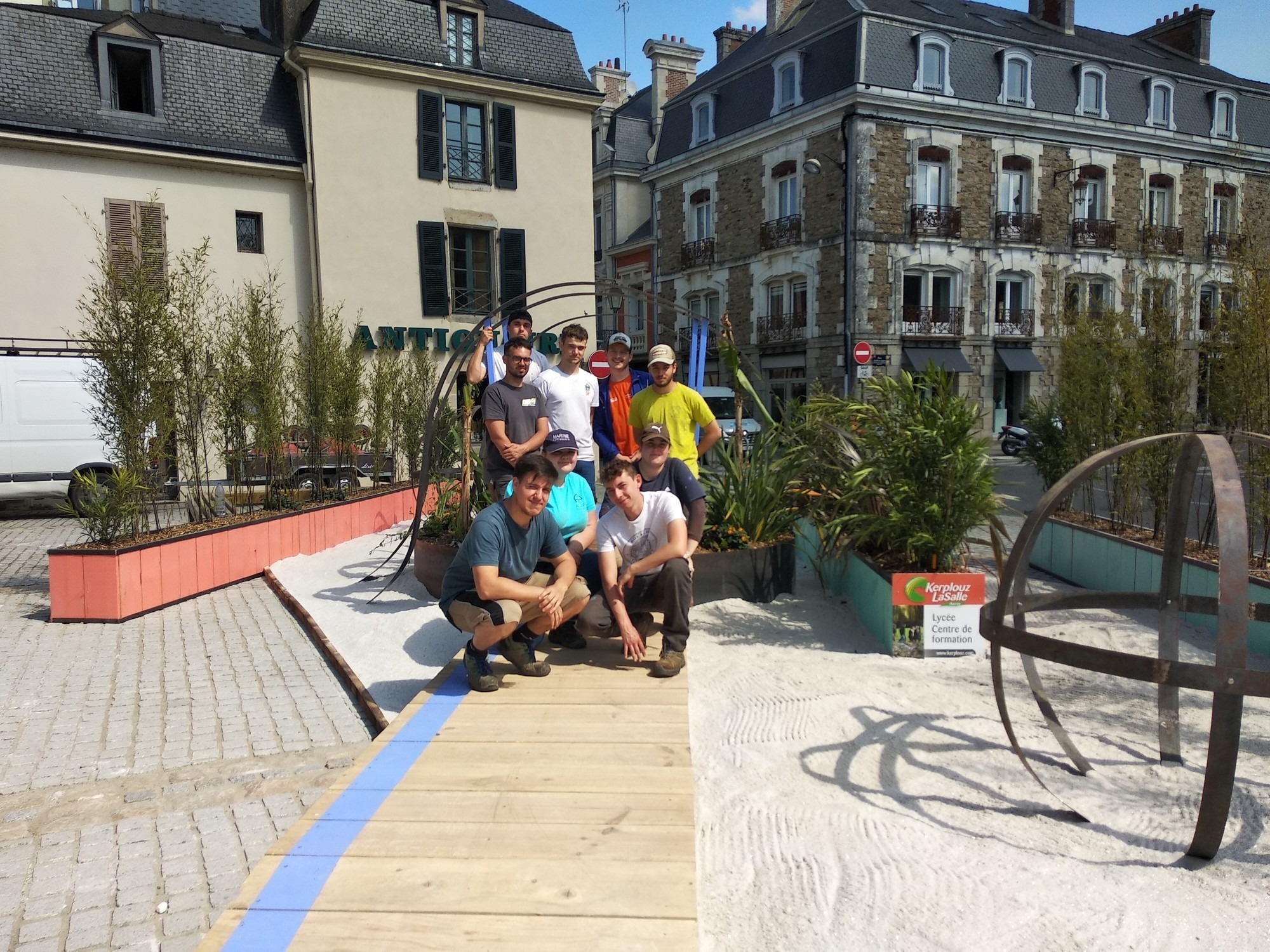 L’île jardin : un jardin éphémère de Vannes