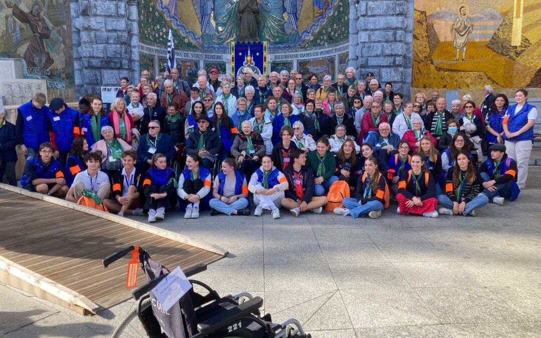 13 jeunes de Cap Sapver 2 et de 1ère SAPAT partent donner de leur temps à Lourdes