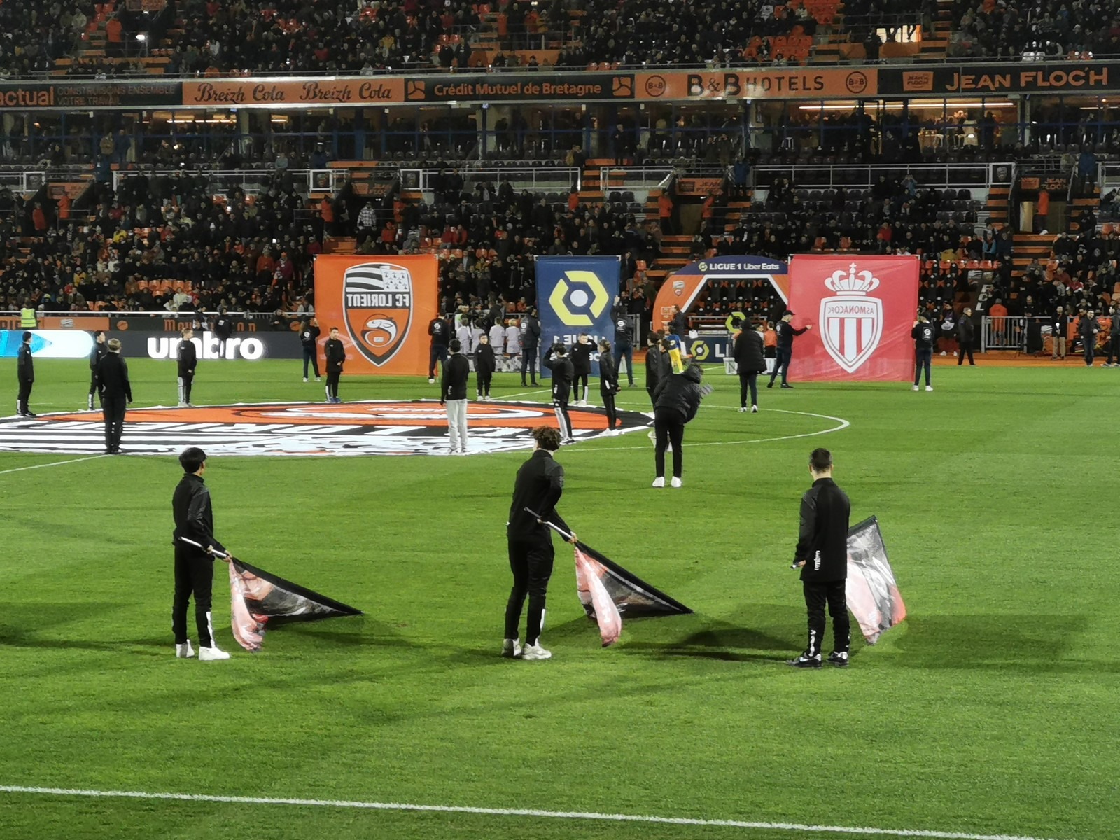 (77 + 1) Kerplouziens au Moustoir pour la rencontre Lorient – Monaco