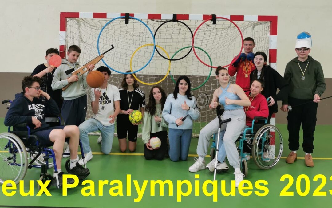 Les premiers jeux paralympiques de l’histoire du lycée Kerplouz Lasalle !