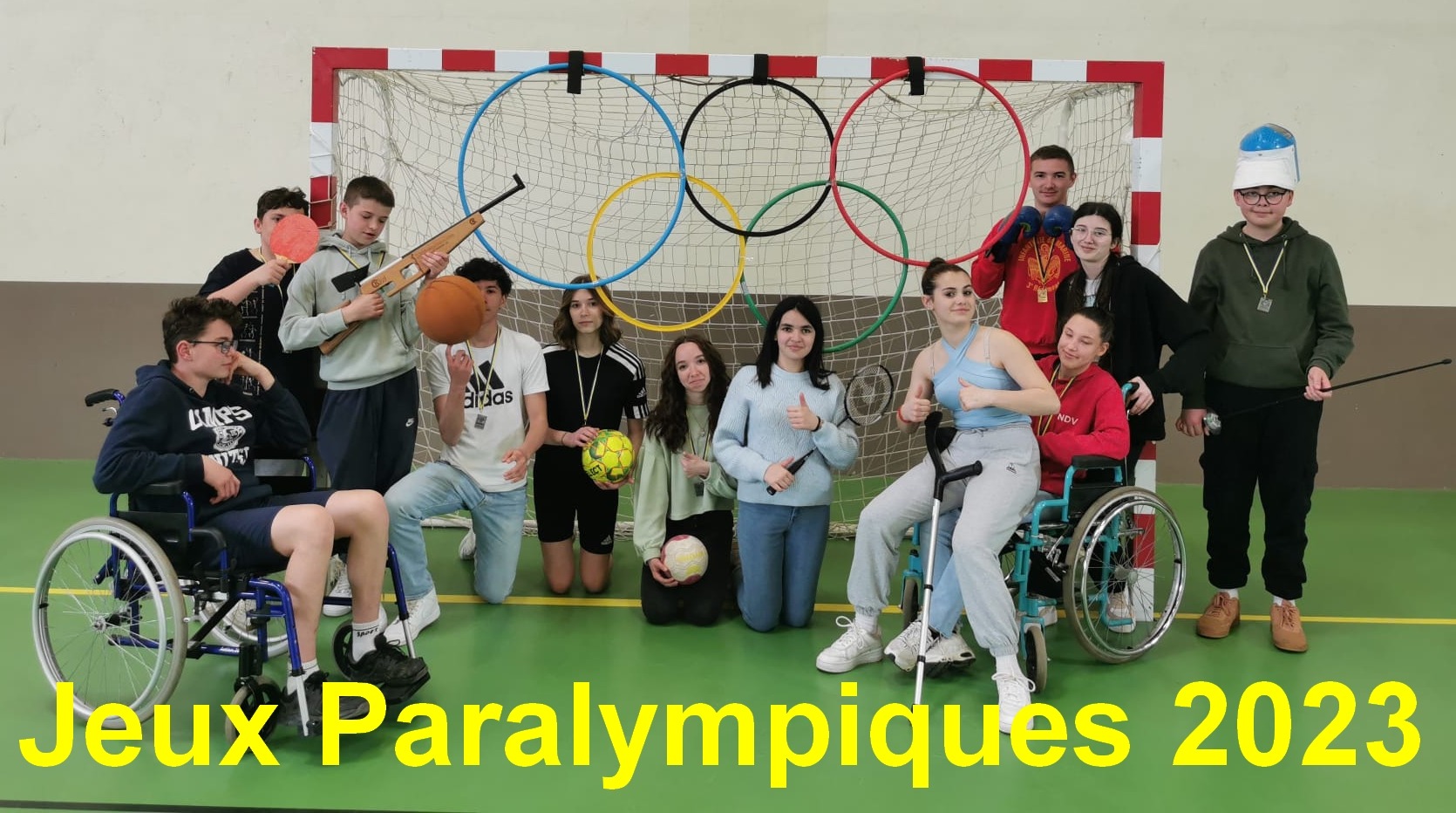 Les premiers jeux paralympiques de l’histoire du lycée Kerplouz Lasalle !