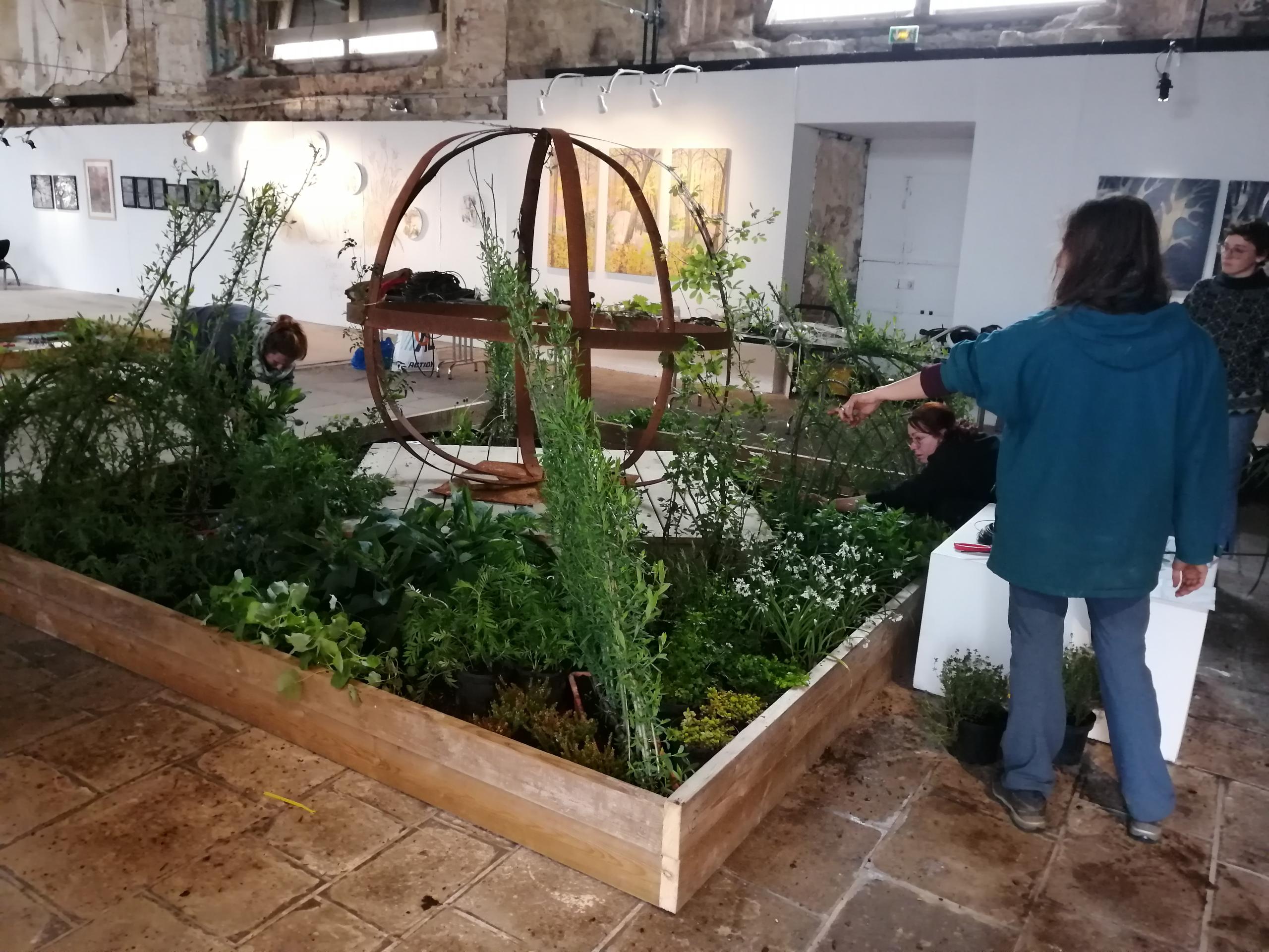 La formation PPAM collabore avec les Artistes du Pays d’Auray à l’exposition « ô jardin » à la chapelle du St Esprit