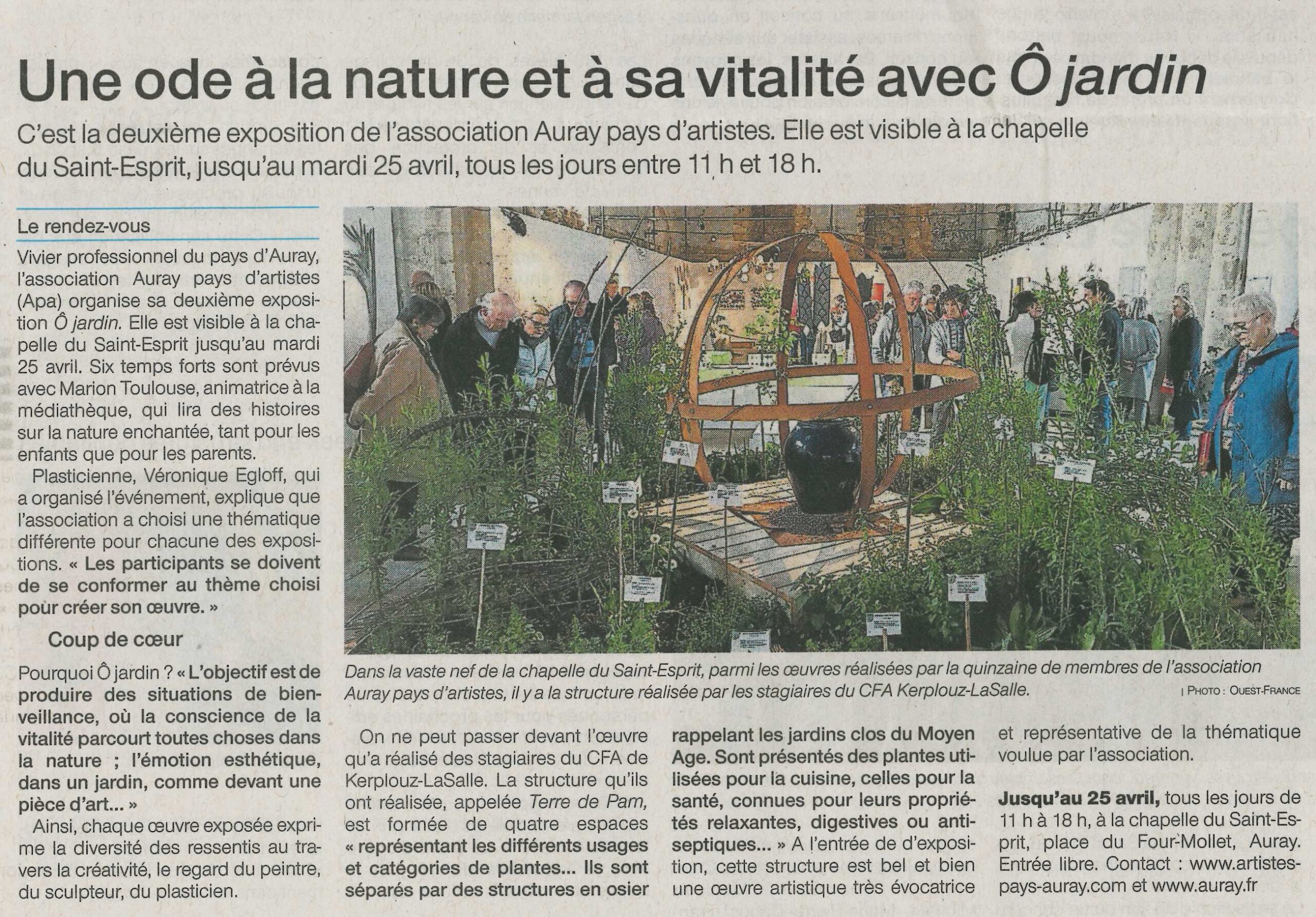 Une ode à la nature et à sa vitalité avec Ô jardin