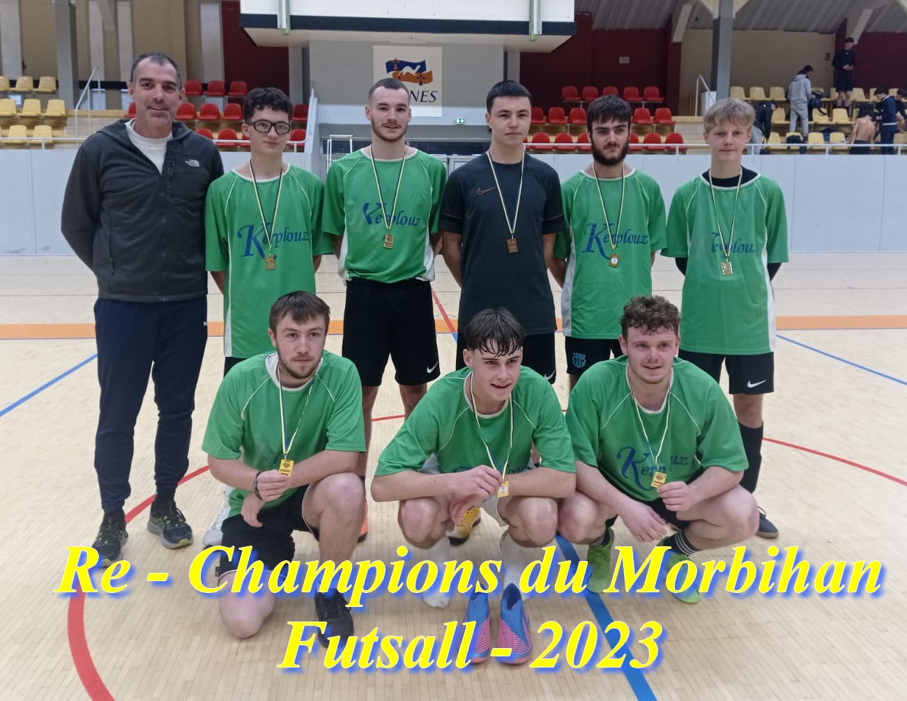 Re-Champions du Morbihan de Futsal