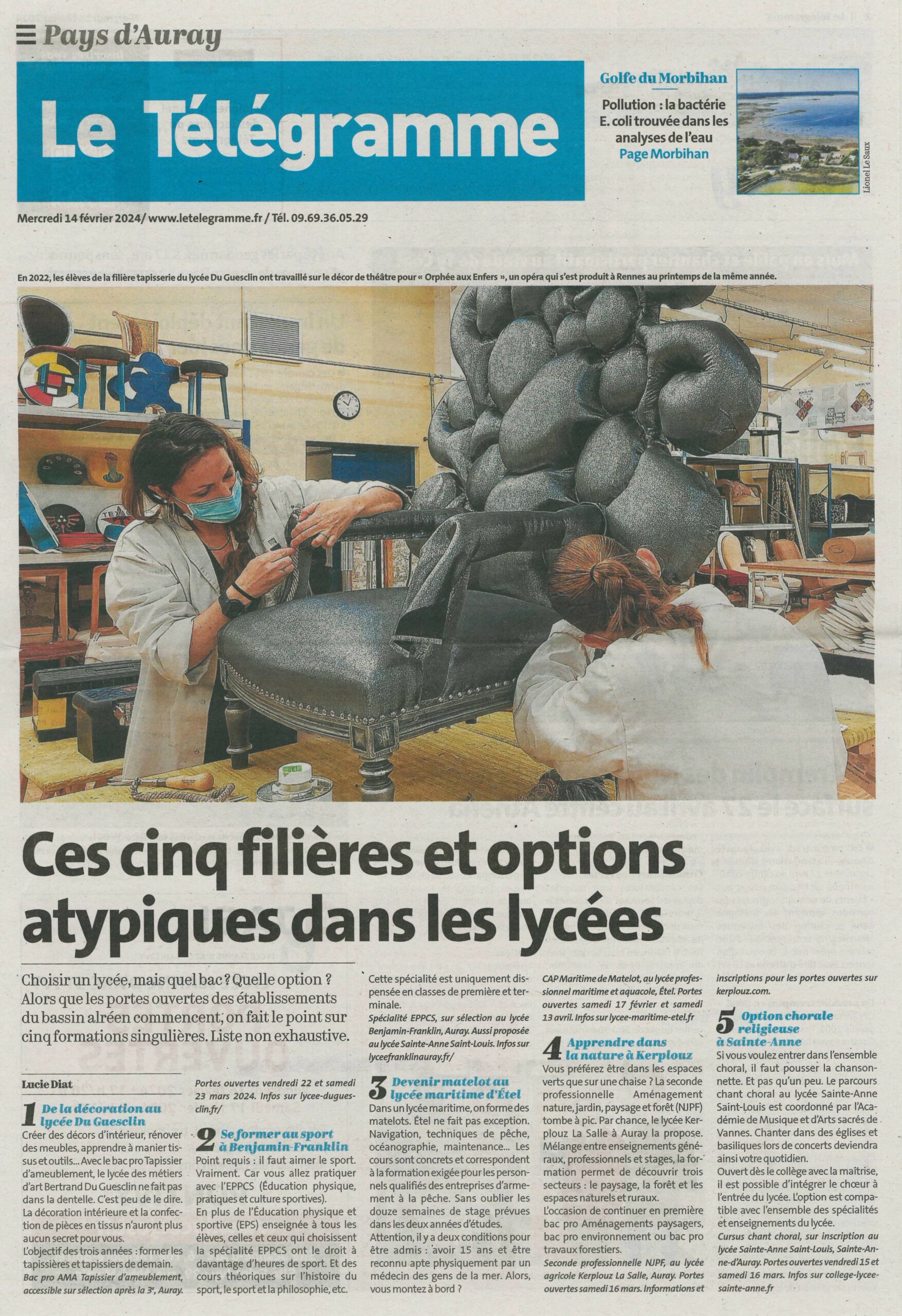 Ces cinq filières et options atypiques dans les lycées