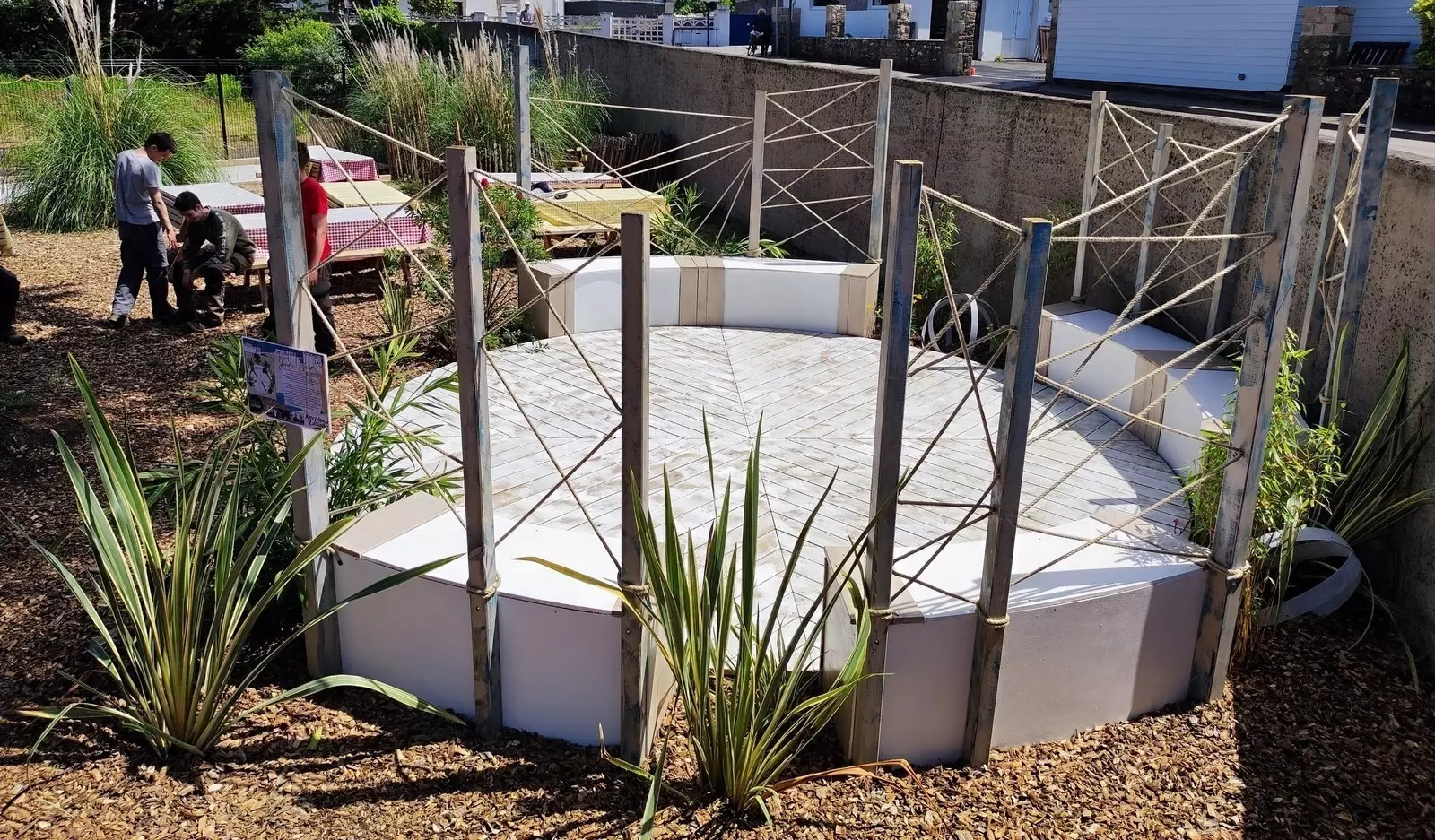 Jardin insolite à Quiberon par les BTS AP 2