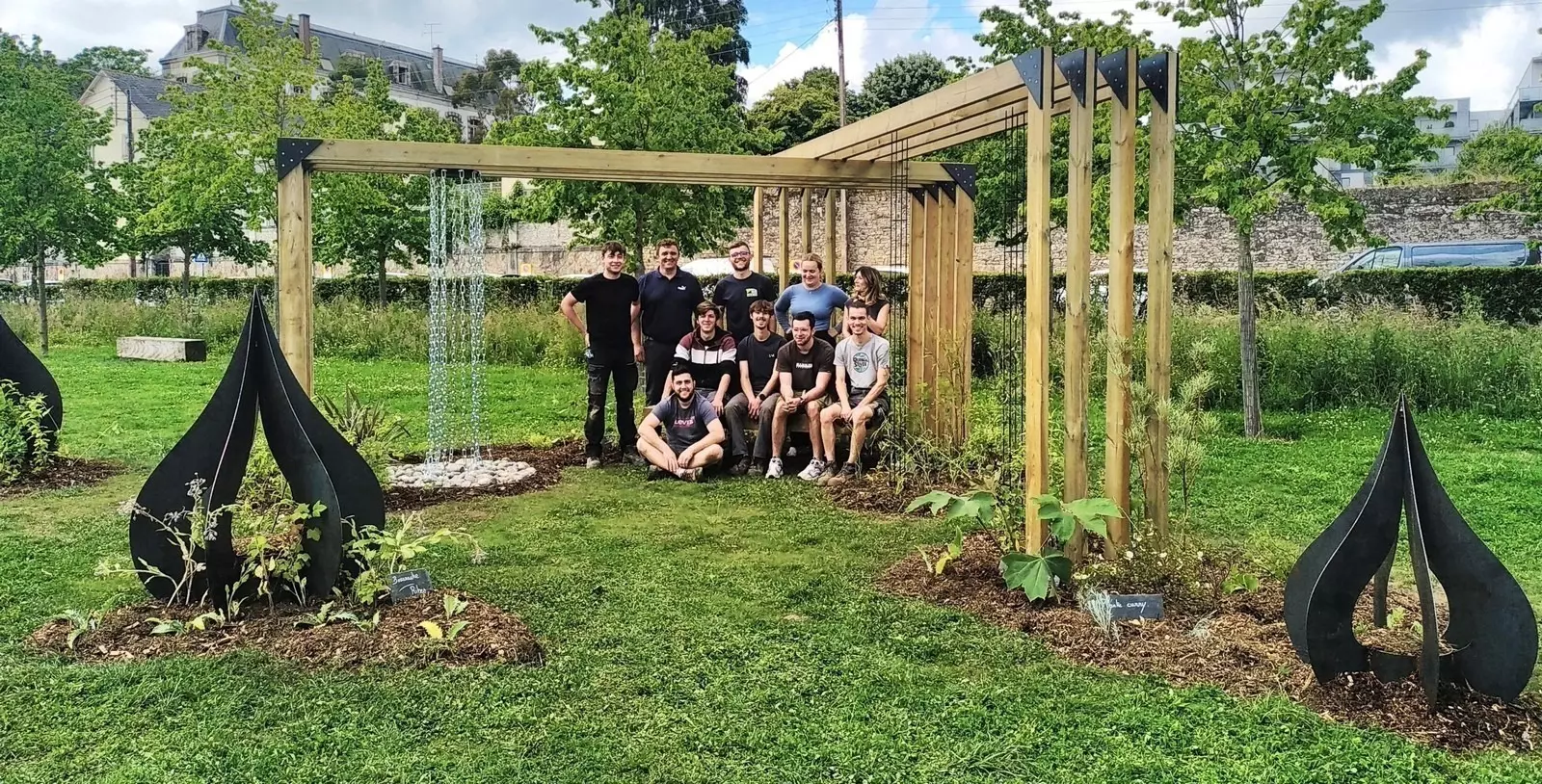 Potager artistique des BTS AP2