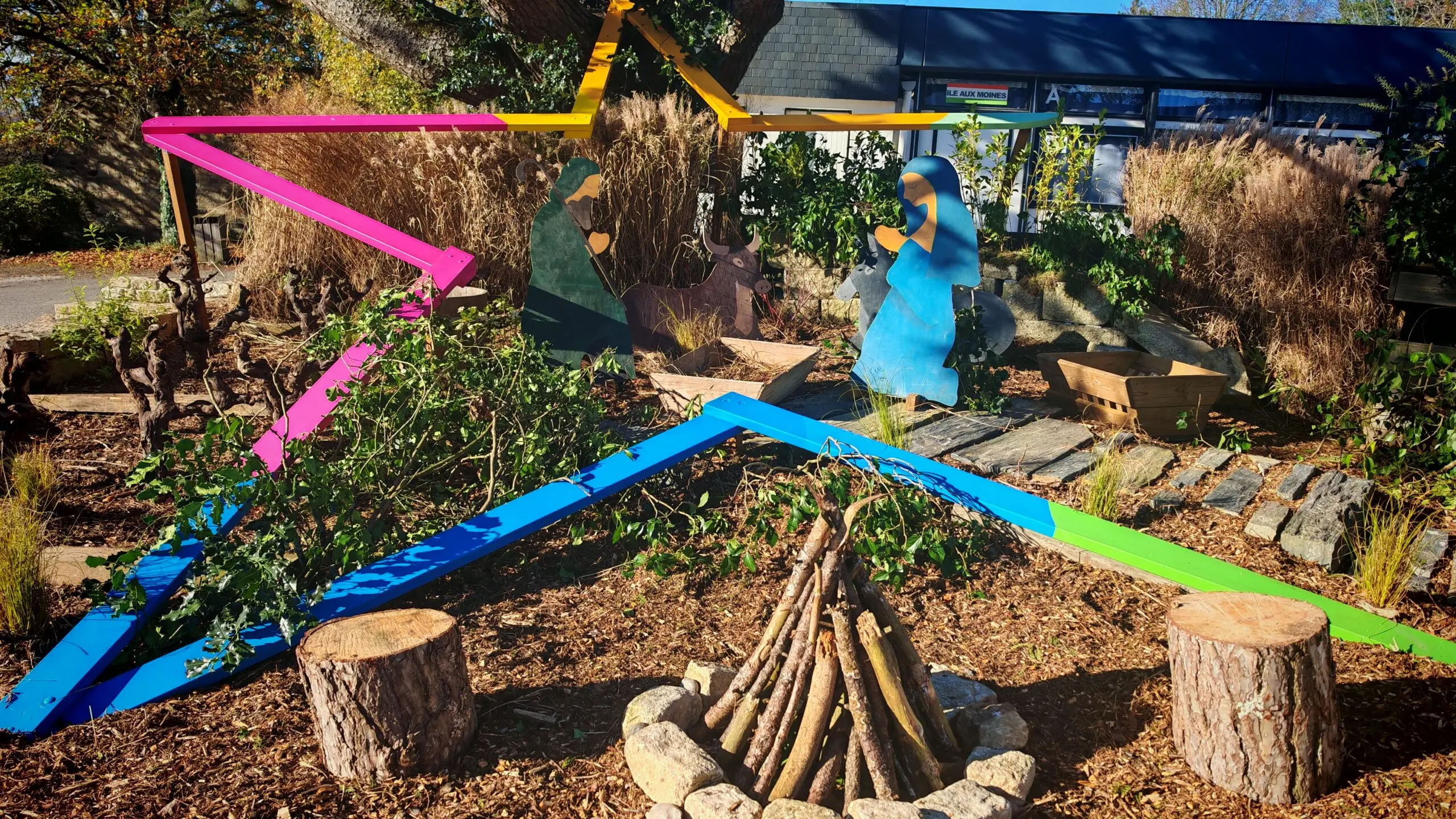 Une crèche paysagère conceptuelle, artistique et spirituelle au cœur de l’Étoile lasallienne